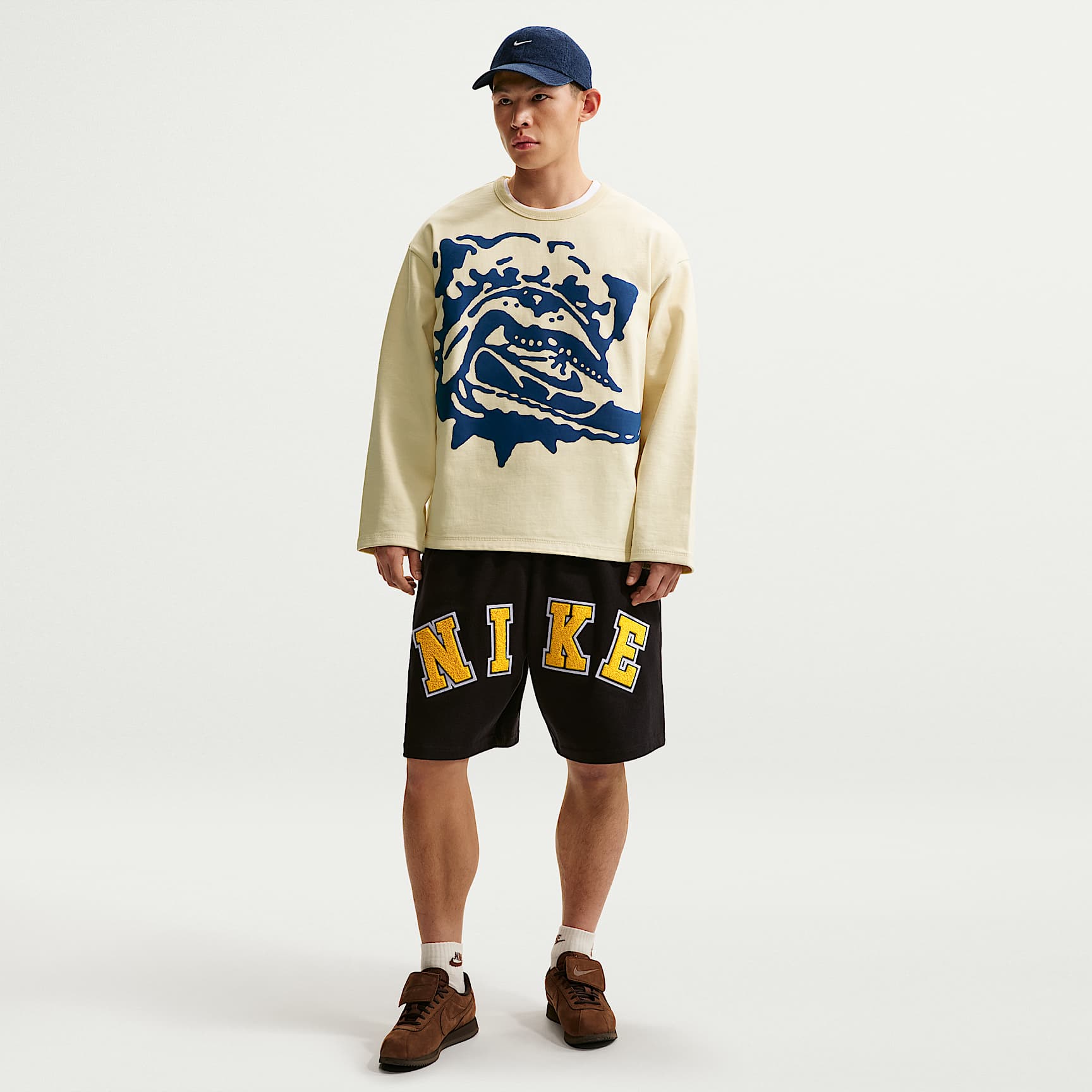 パンツ Dead on arrival 24ss short pants mode Nike Life Men's Midweight Shorts. Nike ID